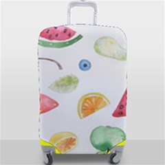 Fruit Summer Vitamin Watercolor Luggage Cover (Large)