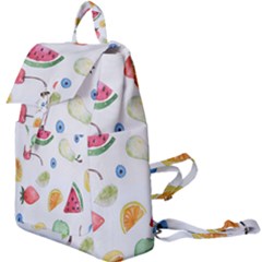 Fruit Summer Vitamin Watercolor Buckle Everyday Backpack