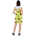 Watermelon Pattern Wallpaper Racer Back Hoodie Dress View2