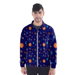 Space Sun Mercury Venus Earth Planet Galaxy Men s Windbreaker by Wegoenart