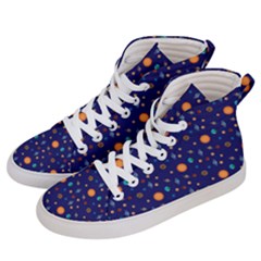 Space Sun Mercury Venus Earth Planet Galaxy Men s Hi-top Skate Sneakers by Wegoenart