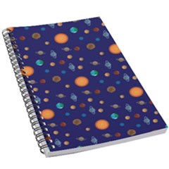 Space Sun Mercury Venus Earth Planet Galaxy 5 5  X 8 5  Notebook by Wegoenart