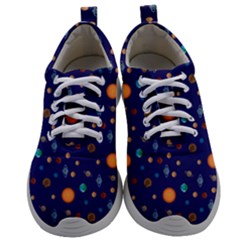 Space Sun Mercury Venus Earth Planet Galaxy Mens Athletic Shoes by Wegoenart