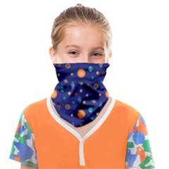 Space Sun Mercury Venus Earth Planet Galaxy Face Covering Bandana (kids) by Wegoenart