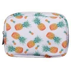 Pineapple Background Pattern Fruit Make Up Pouch (small) by Wegoenart