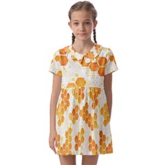 Background Wallpaper Backdrop Kids  Asymmetric Collar Dress by Wegoenart