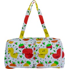 Pattern Fruit Fruits Orange Green Multi Function Bag