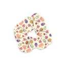 Cupcake Pattern Lollipop Velvet Scrunchie View1