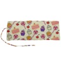 Cupcake Pattern Lollipop Roll Up Canvas Pencil Holder (S) View1