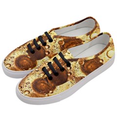 Olive Oil Bubbles Gold Oil Food Women s Classic Low Top Sneakers by Wegoenart