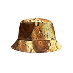 Olive Oil Bubbles Gold Oil Food Bucket Hat (kids) by Wegoenart