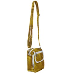 Beer Drink Glass Yellow Cup Bar Shoulder Strap Belt Bag by Wegoenart