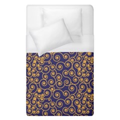 Spiral Pattern Texture Fractal Duvet Cover (single Size) by Wegoenart