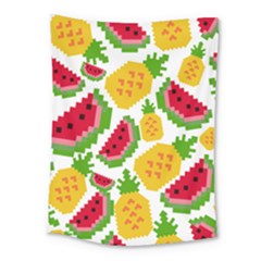 Watermelon Pattern Fruit Summer Medium Tapestry