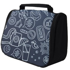 Internet Planet Drink Computer Full Print Travel Pouch (big) by Wegoenart