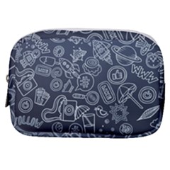 Internet Planet Drink Computer Make Up Pouch (small) by Wegoenart