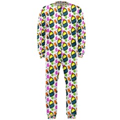 Sweet Dessert Food Cake Pattern Onepiece Jumpsuit (men) by Wegoenart