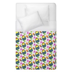 Sweet Dessert Food Cake Pattern Duvet Cover (single Size) by Wegoenart