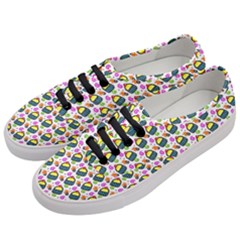 Sweet Dessert Food Cake Pattern Women s Classic Low Top Sneakers by Wegoenart