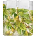 Pear Fruit Tree Organic Pattern Duvet Cover Double Side (California King Size) View2