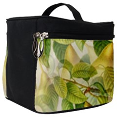 Pear Fruit Tree Organic Pattern Make Up Travel Bag (big) by Wegoenart