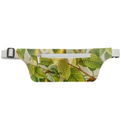 Pear Fruit Tree Organic Pattern Active Waist Bag by Wegoenart