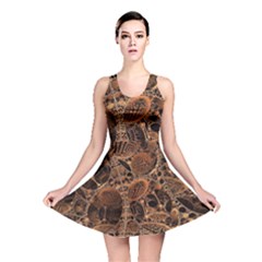 Fractal Render 3d Honeycomb Reversible Skater Dress by Wegoenart