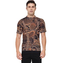 Fractal Render 3d Honeycomb Men s Short Sleeve Rash Guard by Wegoenart