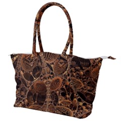 Fractal Render 3d Honeycomb Canvas Shoulder Bag by Wegoenart