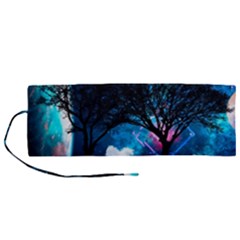 Tree Trees Surreal Universe Silhouette Roll Up Canvas Pencil Holder (m) by Wegoenart