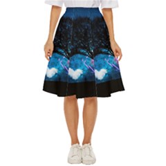 Tree Trees Surreal Universe Silhouette Classic Short Skirt by Wegoenart