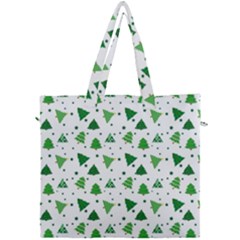 Christmas Tree Pattern Design Canvas Travel Bag by Wegoenart