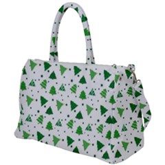 Christmas Tree Pattern Design Duffel Travel Bag by Wegoenart