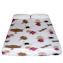 Children Wallpaper Background Fitted Sheet (King Size) View1