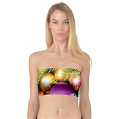 Background Of Christmas Decoration Bandeau Top by artworkshop