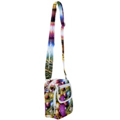 Background Of Christmas Decoration Shoulder Strap Belt Bag by artworkshop