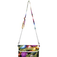 Background Of Christmas Decoration Mini Crossbody Handbag by artworkshop