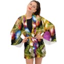 Background Of Christmas Decoration Long Sleeve Kimono View1