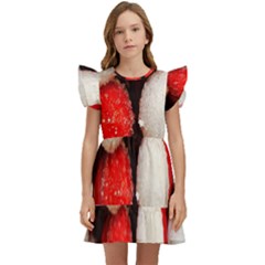 Beads Kids  Winged Sleeve Dress