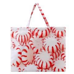 Candy Zipper Large Tote Bag by artworkshop