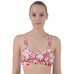 Candy Line Them Up Sports Bra by artworkshop