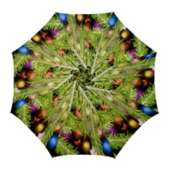 Christmas Candy 2 Golf Umbrellas by artworkshop