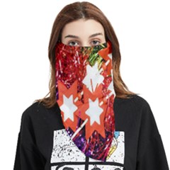 Christmas Decoration 3 Face Covering Bandana (triangle)