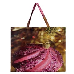 Christmas Decoration 4 Zipper Large Tote Bag by artworkshop