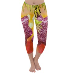 Christmas Decoration 5 Capri Winter Leggings  by artworkshop