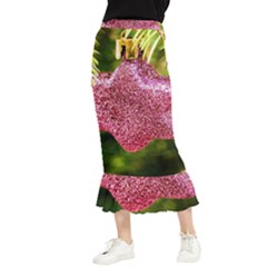 Christmas Decoration 6 Maxi Fishtail Chiffon Skirt by artworkshop