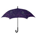 Background Doodle Pattern Beautiful Hook Handle Umbrellas (Small) View3