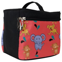 Elephant Cartoon Animal Monkey Make Up Travel Bag (big) by Wegoenart