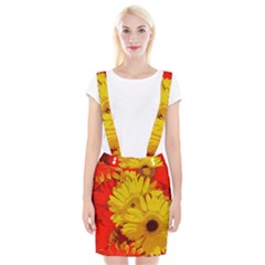 Flower Daisies Bloom Blossom Braces Suspender Skirt by Wegoenart