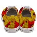 Flower Daisies Bloom Blossom Men s Low Top Canvas Sneakers View4